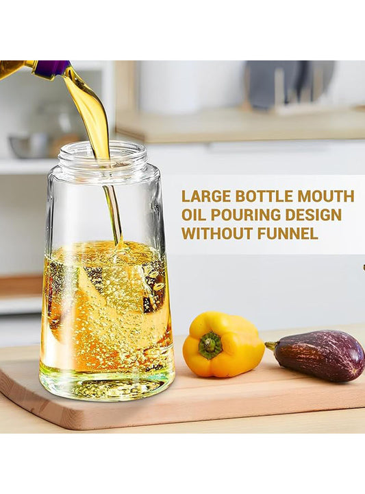 Oil Spray Bottle for Healthy Cooking in UAE – Glass Mister for Salad, Baking & Grilling